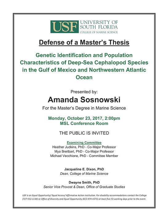 What is a master thesis defense invitation